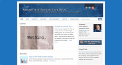 Desktop Screenshot of fostercityblog.com